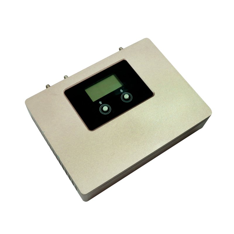 ATNJ Gold color cell phone signal buster high quality Dual band mobile signal booster 900 2100 3g 2g booster